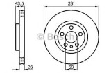 Disc frana PEUGEOT EXPERT platou / sasiu (223) (1995 - 2016) BOSCH 0 986 478 812