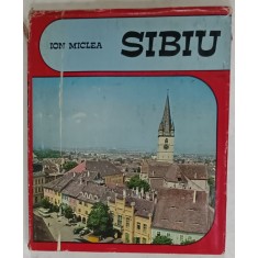 SIBIU , ALBUM DE FOTOGRAFIE CU TEXT IN LIMBA GERMANA , de ION MICLEA , 1972