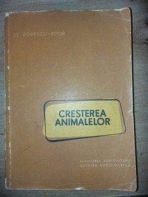 Cresterea animalelor- St. Popescu-Vifor foto