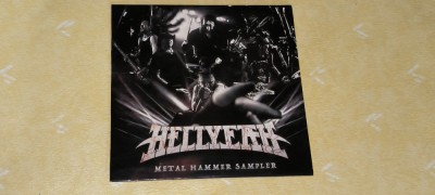 CD. COMPACT DISC AUDIO HELLYEAH - METAL HAMMER SAMPLER foto