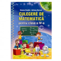 Culegere Matematica Clasa a IV-a Grujdin-Borcan