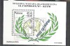 Poland 1987 Sport, perf. sheet, used H.003, Stampilat