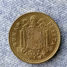 MONEDA-1 PESETA 1975 - 77-SPANIA