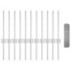vidaXL Gard S&acirc;rmă Sudată Argintiu 0.4x25 m Oțel Galvanizat, Rezistent UV, Ideal Gradina