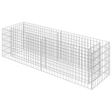 Cumpara ieftin Strat inaltat gabion, 180 x 50 x 50 cm, otel galvanizat