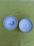 Set de 2 boluri din portelan chinezesc