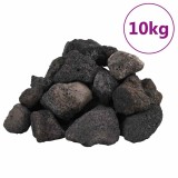 Cumpara ieftin Roci vulcanice, 10 kg, negru, 5-8 cm