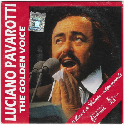 CD Luciano Pavarotti &amp;lrm;&amp;ndash; The Golden Voice, original foto