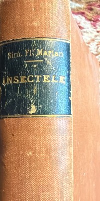 SIM.FL.MARIAN,,INSECTELE&amp;quot;(In limba,credintele si obiceiurile romanilor)/STUDIU.. foto