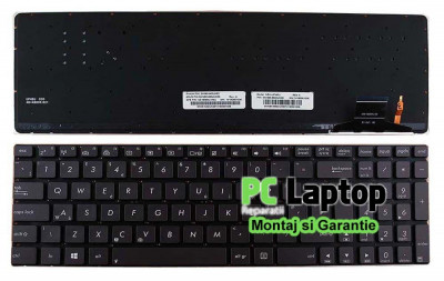 Tastatura Laptop Asus Zenbook UX51VZ-DB115H fara rama uk iluminata foto