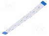 Banda FFC, 18 pini, lungime 101mm, seria FFC5-TIN, GCT - 05-18-A-0101-A-4-06-4-T