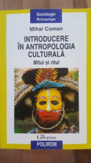 Introducere in antropologia culturala- Mihai Coman foto