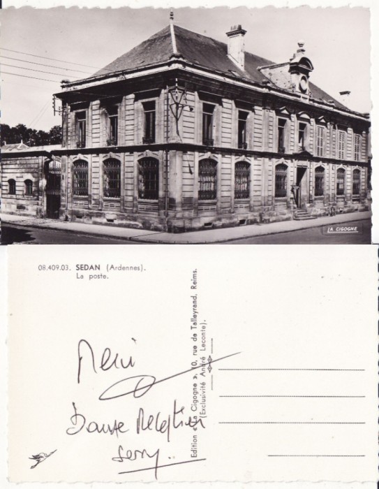 Ilustrata Franta - Sedan-Posta