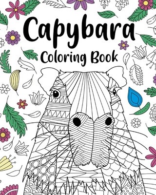 Capybara Adult Coloring Book foto