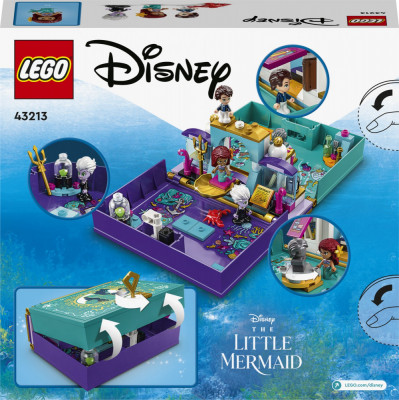 LEGO DISNEY PRINCESS CARTEA POVESTII MICA SIRENA 43213 SuperHeroes ToysZone foto