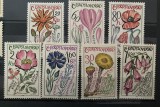 PC162 - Cehoslovacia 1965 Flora/ Plante medicinale, serie MNH, 7v