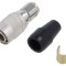 Conector circular HR10 push-pull mufă argintată