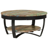 Cumpara ieftin Măsuță de cafea, 65 x 32 cm, lemn masiv reciclat
