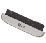 Flex Incarcare LG G5 H850, Kit Charging + Bottom Cover, Gri - Piese Telefon