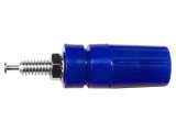 Soclu Banană 4mm 15A Albastru pentru Panou