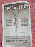 Reclama la medicamentul Opocalcium, perioada interbelica
