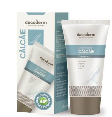 Crema pentru calcaie &amp;quot;dacoderm&amp;quot; 75ml dacia plant foto