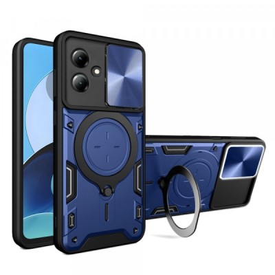 Husa pentru Motorola Moto G14, Techsuit, CamGuard Pro, Albastra foto