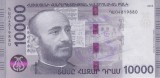 Bancnota Armenia 10.000 Dram 2018 - PNew UNC ( bancnota hibrid )
