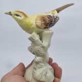 Pasare - Bibelou portelan vechi, vintage ROYAL DUX - CEHOSLOVACIA