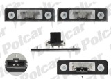 Set lampa numar Skoda Octavia II (1Z5), 10.2008-12.2013 Combi; Roomster/Praktik (5J), 03.2009-04.2010, Stanga=Dreapta, LED; tuning;