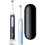 Oral B iO3 periuta de dinti electrica DUO Black&amp;Blue 2 buc