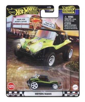 HOT WHEELS PREMIUM BOULEVARD MASINUTA METALICA MEYERS MANX SCARA 1:64 foto