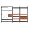 Set 3 suporturi haine masuri diferite Larem 2 cu 4 sertare 7 rafturi [en.casa] HausGarden Leisure
