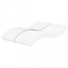 vidaXL Saltea din spumă, alb, 160x220 cm, duritate H2 H3 4016643
