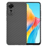 Husa Oppo A78 4G Asteroid GSM Carbonite FiberShell, negru