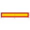 AUTOCOLANT REFLECTORIZANT GALBEN/ ROSU 1130X196 MM HICO 64857