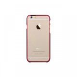 Carcasa iPhone 6/6S Devia Glimmer Passion Red (rama electroplacata)