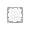 Comutator clopot Nova 101N alb
