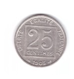 Moneda Franta 20 centimes 1903, stare buna, curata