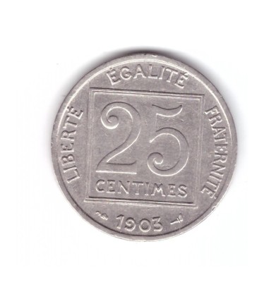 Moneda Franta 20 centimes 1903, stare buna, curata foto