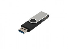 Stick memorie 256GB, USB 2.0, negru foto