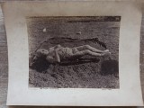Ghips uman la Pompei// fotografie sec. XIX, Giorgio Sommer Napoli