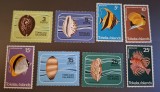 Tokelau Islands MNH 1974-75 - Pesti si cochilii fauna marina