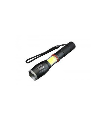 Lanterna LED 10W +3W COB 800lm 200m reincarcabila Li-Ion 18650/3x foto
