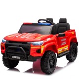 Cumpara ieftin Masinuta electrica pentru 2 copii Kinderauto FirePatrol, 3-6 ani, 4x4, 800W, 24V, echipata premium, rosie
