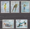 A12 S5 2 - Timbre foarte vechi - Laos - sporturi de iarna, Sport, Stampilat