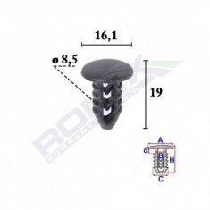 CLIPS TAPITERIE PENTRU FIAT SET 25 BUC