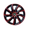 Set 4 Capace Roti 17 inchi, Stig Rosu-Negru, Compatibil cu Land Rover, Autohelix MSA