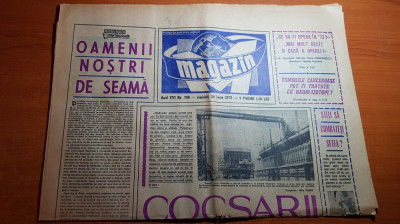 magazin 24 iunie 1972-combinatul siderurgic din hunedoara,agrement pe litoral foto