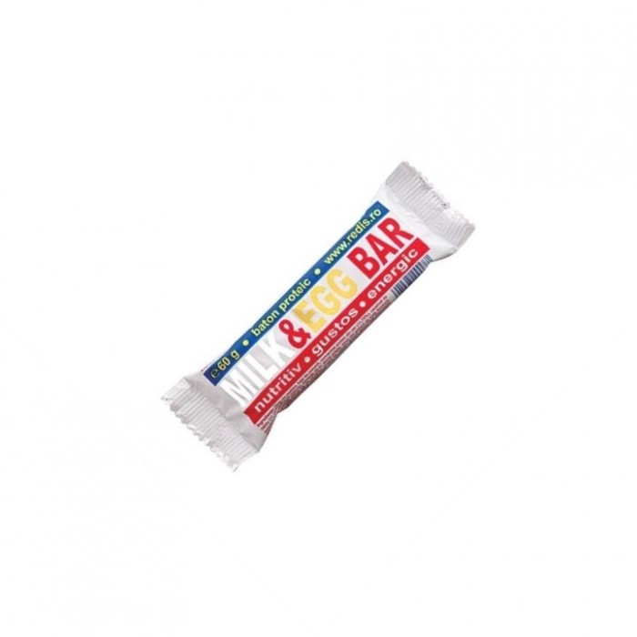 Milk & Egg Bar, 60 gr., baton proteic & energizant Milk & Egg Bar, 60 gr., baton proteic & energizant